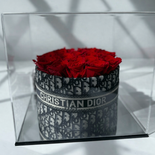 Acrylic Rose Box Statement Piece |