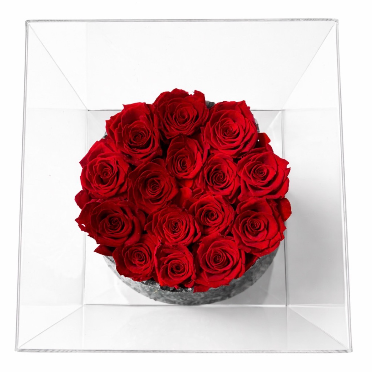 Acrylic Rose Box Statement Piece |